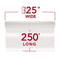 GBC THERMAL LAMINATING FILM ROLL 2 PACK NAP I 1" POLY-IN CORE - CLEAR - Brand New