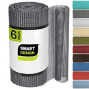 Smart Design Classic Grip Shelf Liner Bundle B086GGBGJX - Graphite Gray - Brand New