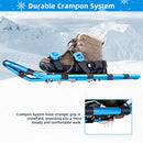 COMMOUDS LIGHTWEIGHT SNOW SHOES MEN WOMEN YOUTH KIDS - BLUE - Like New