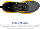 BROOKS MEN’S CASCADIA 17 TRAIL RUNNING SHOE LEMON CHROME/SEDONA SAGE - SIZE 12 - Like New