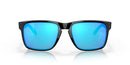 OAKLEY HOLBROOK XL SUNGLASSES, POLISHED FRAME, 3N, OO9417-0359 - BLACK/SAPPHIRE - Like New