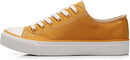 CULL4U WOMEN'S OLD TIMES LOW-TOP SNEAKER SHOE - SIZE:7.5 - YELLOW/WHITE/BLACK - Like New