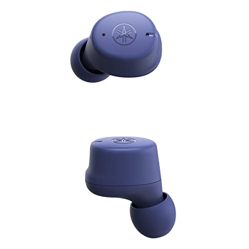 YAMAHA TW-E3C TRUE WIRELESS EARBUDS WITH AMBIENT SOUND CLEAR VOICE CALLING BLUE - Like New