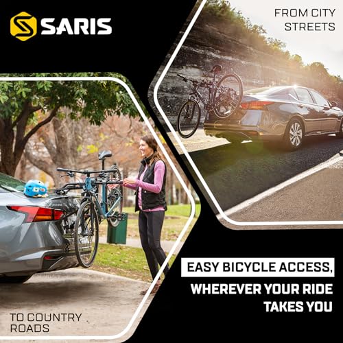 Saris Guardian Trunk Bike Rack No-Hitch Bicycle Carrier 3 Bikes (35 lbs Each) - Like New
