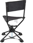 ARROWHEAD OUTDOOR 360° Degree Swivel Hunting Chair Stool Seat - Black - Like New