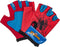 MARVEL SPIDER-MAN KIDS' BIKE PAD AND GLOVE SET - BLUE/RED - Like New