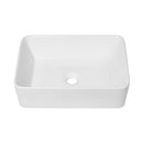 Sarlai Vessel Sink Rectangular 19"x15" Bathroom Sink Rectangle B07C62H46B - Brand New