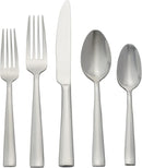 Oneida H147020A Monolith 20 Piece Everyday Flatware, 4 Pack - Stainless Steel - Like New