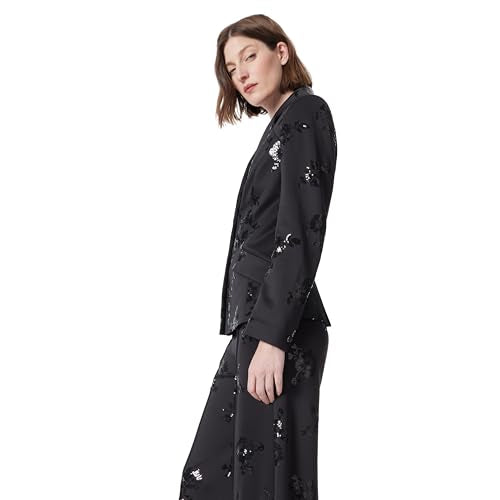 DEE OCLEPPO Women Angela Seamed Double Button Blazer Lining 30246998 Size 8 - Brand New