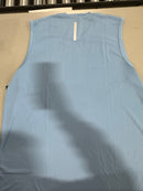 GALAXY BY HARVIC GALAXY HARVIC MEN'S SLEEVELESS MOISTURE WICKING XL - LIGHT BLUE - Brand New