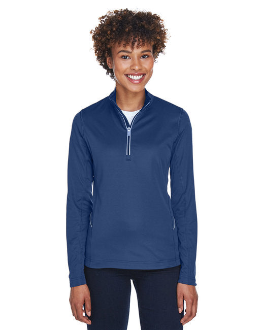 8230L UltraClub Ladies Sport Quarter-Zip Pullover New