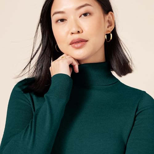 AMAZON ESSENTIALS WOMEN'S CLASSIC FIT LIGHTWEIGHT LONG-SLEEVE SWEATER SMART - Brand New