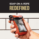 DUKE CANNON TACTICAL SCRUBBER SOAP POUCH U.S. MILITARY-GRADE ORANGE/GRAY - Like New
