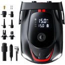 CAZITE 50PSI PADDLE BOARD PUMP ELECTRIC PORTABLE SUP AIR PUMP - RED/BLACK - Like New