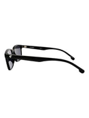CARRERA RECTANGULAR SUNGLASSES - SHINY BLACK FRAME, GRAY LENSES, 50-18-135 - Like New