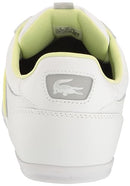 746CMA00052L6 LACOSTE MEN'S CHAYMON SNEAKER WHITE/LIGHT GREEN SIZE 10 - Like New