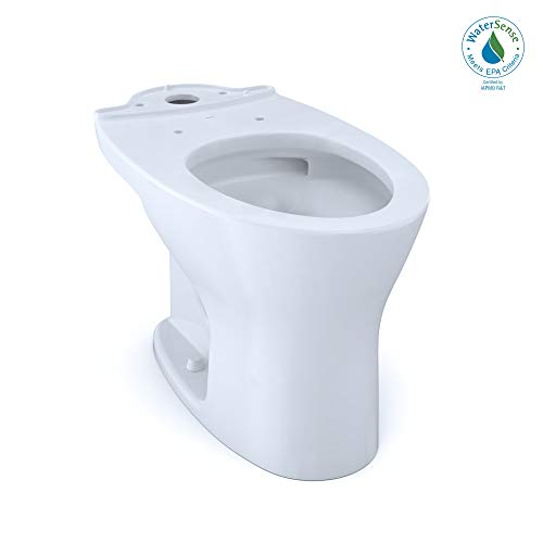 TOTO CT746CUFG01 DRAKE UNIVERSAL HT BOWL DUAL FLUSH CEFIONTECT - WHITE Like New