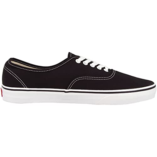 VANS AUTHENTIC SHOE UNISEX - SIZE: MEN 8.5 WOMEN 10 BLACK VN000EE3BLK1 - Like New