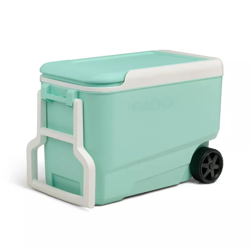 IGLOO WHEELIE 53 CANS/38QT ROLLING COOLER - SEAFOAM - Scratch & Dent