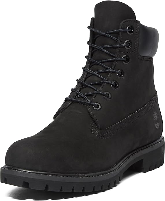 TB010073001 Timberland Men's 6-Inch Premium Waterproof Boot BLACK 9 Like New