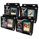 MAGIC: THE GATHERING SET OF 4 FINAL FANTASY COMMANDER DECK DISPLAY - Brand New