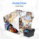 MUNBYN RECEIPT PRINTER P068 3 1/8" 80MM DIRECT THERMAL PRINTER ITPP068 - BLACK - Like New