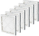AMAZON BASICS 12X12X1 AIR FILTER 6 PACK MERV 8 AC FURNACE FILTERS` - Brand New