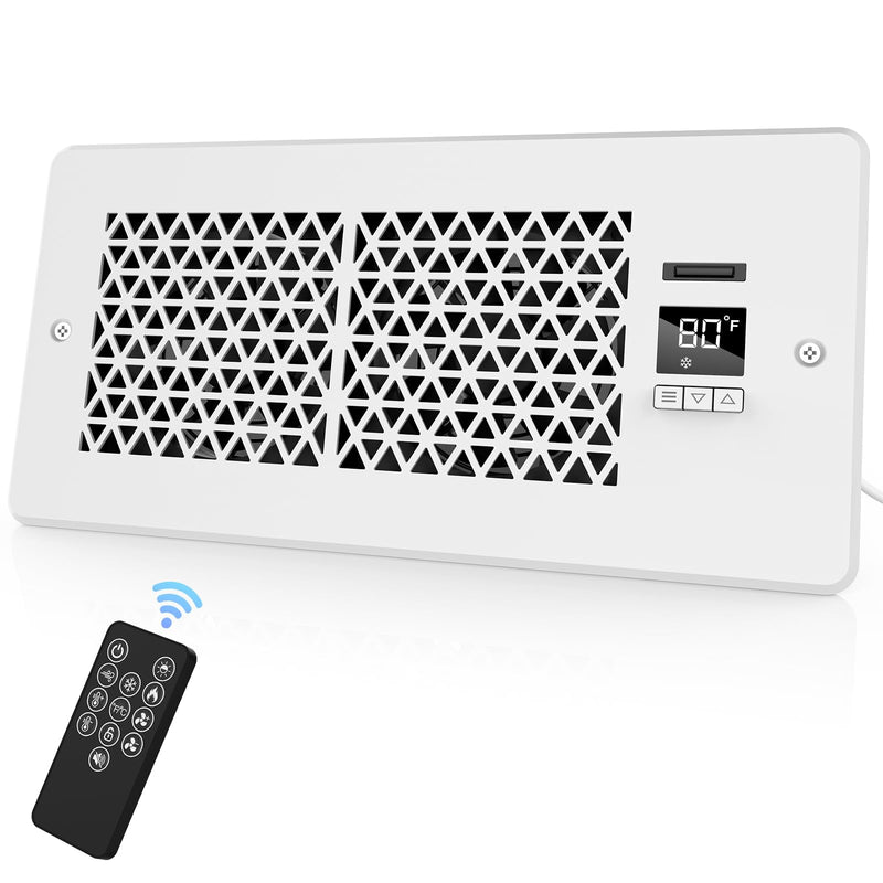 MATULSA Register Booster Fan for 4" x 10" Register Holes KE01 - White - Like New