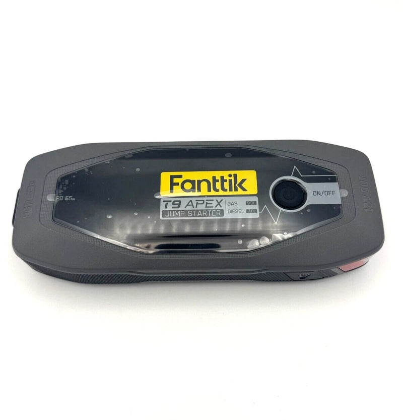 FANTTIK RECHARGEABLE FANTTIK T9 APEX 3000 AMP JUMP STARTER. PD 65W FAST CHARGER - Like New
