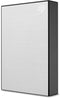 Seagate STKC5000401 One Touch 5TB External Hard Drive HDD - Silver Like New