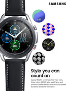 Samsung Galaxy Watch 3 LTE 41mm - Mystic Silver SM-R855UZSAXAR - Like New