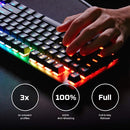 HyperX Alloy Origins Core Tenkeyless Mechanical Keyboard ‎HX-KB7AQX-US - BLACK New