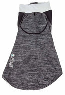 PET LIFE ACTIVE 'CHEWITT WAGASSY' 4-WAY STRETCH SLEEVE DOG SMALL - BLACK/GRAY - Brand New