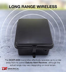 Dakota Alert DCHT-4000 Wireless Drive Way Alarm Transmitter - BLACK - Like New