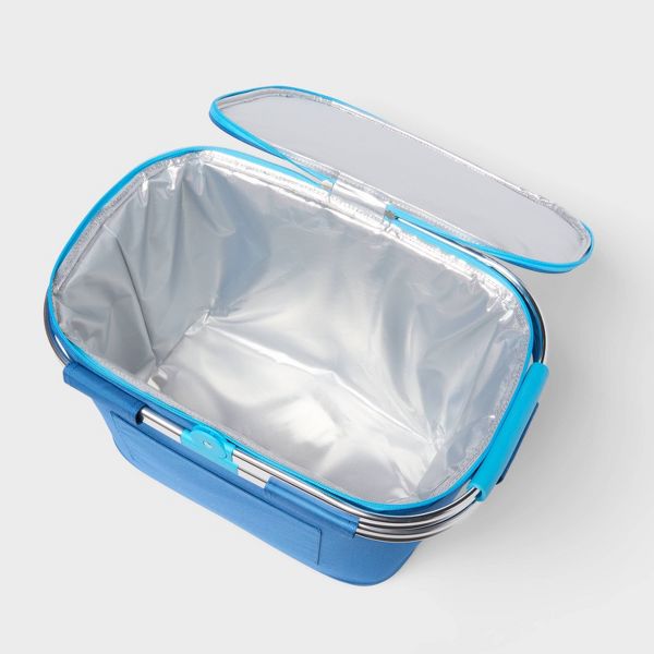 SUN SQUAD 36 CANS/31QT SOFT SIDED COOLER - BLUE - Like New