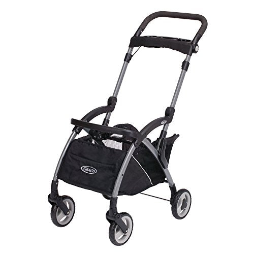 Graco SnugRider Elite Car Seat Carrier Lightweight Frame Travel Stroller - BLACK - Like New