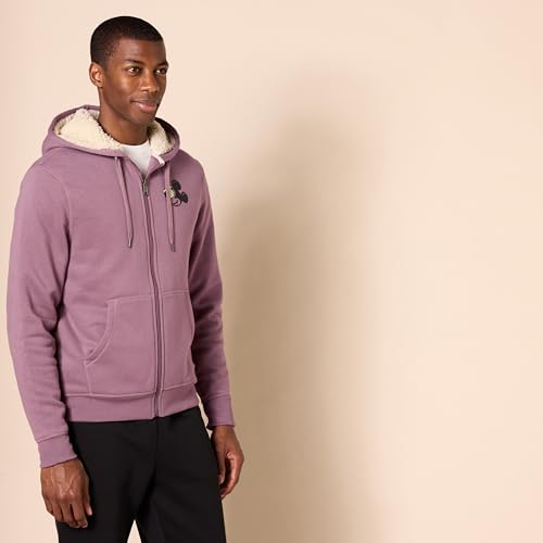 AMAZON ESSENTIALS DISNEY/MARVEL/STAR WARS MEN'S SHERPA-LINEDED HOODIE - SIZE L - Brand New