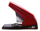 MAX VAIMO 80 STAPLER, 80-SHEET CAPACITY, RED/BROWN - RED/BROWN - Like New