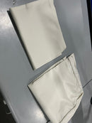 GENERIC 2 PIECE CREAM BEACH BAG SET - CREAM - Like New