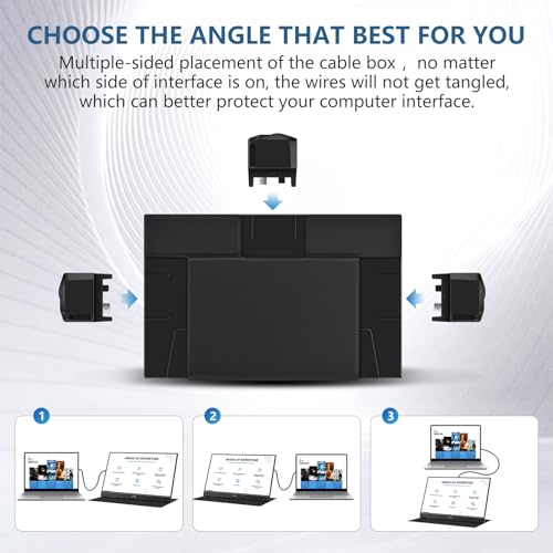 G-STORY Portable Monitor 14" FHD 1080P IPS USB-C,USB-A Laptop Monitor GS140H0 - Like New