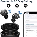 IVYCAY WIRELESS EARBUDS - BLACK - Like New
