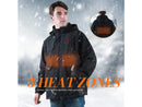IUREK HEATED JACKET 7.4V 10000MAH BATTERY - SIZE: MEN S - BLACK - Like New