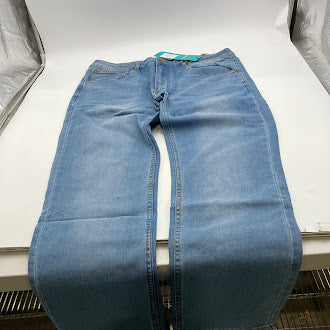 7GROOVE MEN'S JEANS STRAIGHT DENIM - SIZE: MEN 34/30 - LT. BLUE - Brand New