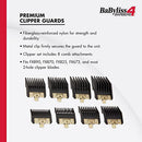 BABYLISSPRO PREMIUM CLIPPER GUARDS, 8 PIECES, 8 SIZES, FXPCG-320 - BLACK - Brand New