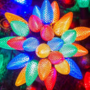 Brightown Christmas Lights 100 Ft LED Commercial Lights Multicolor Strawberry C9 - Like New
