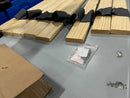 GENERIC 8 WOODEN SLAT WALKING BRIDGE - NATURAL - Like New