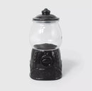 4pc Black Bubble Gum Glass Canisters - Bullseye's Playground B09CT4Y4Z2 - Brand New