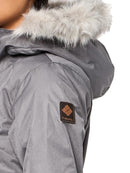 WL0885-024 COLUMBIA WOMEN'S SUTTLE MOUNTAIN LONG INSULATED JACKET 2XL - Like New