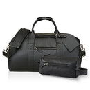 LeatherCon Vintage 18.5" Leather Duffle Bags Toilet Og Strap B0BJCQJZHK - Brown - Brand New