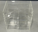 D'ECO ACRYLIC COSMETIC ORGANIZER WITH 3 DRAWERS- CLEAR - Like New